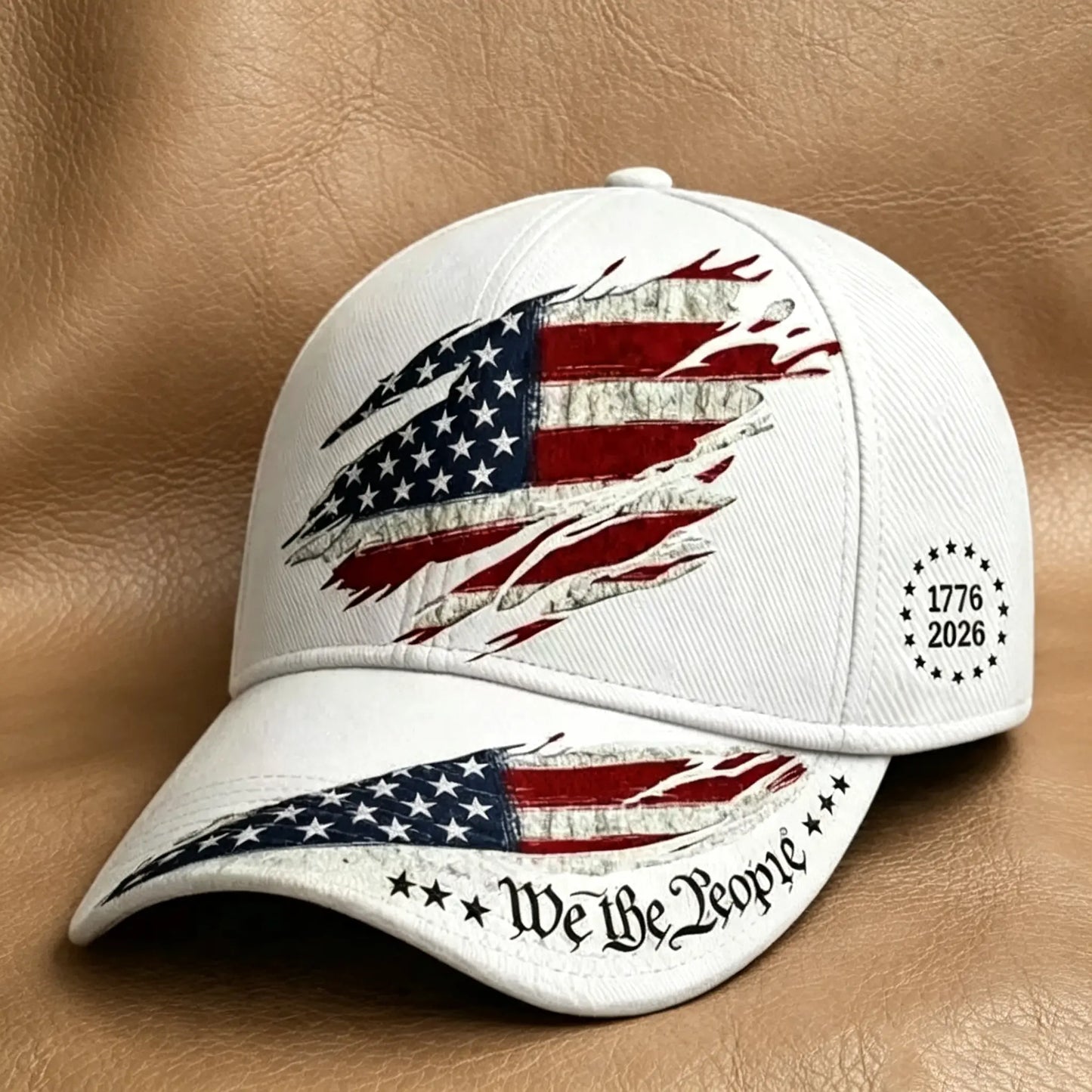 2pcs 250th Anniversary Print Baseball Cap, Adjustable Unisex Sun Cap