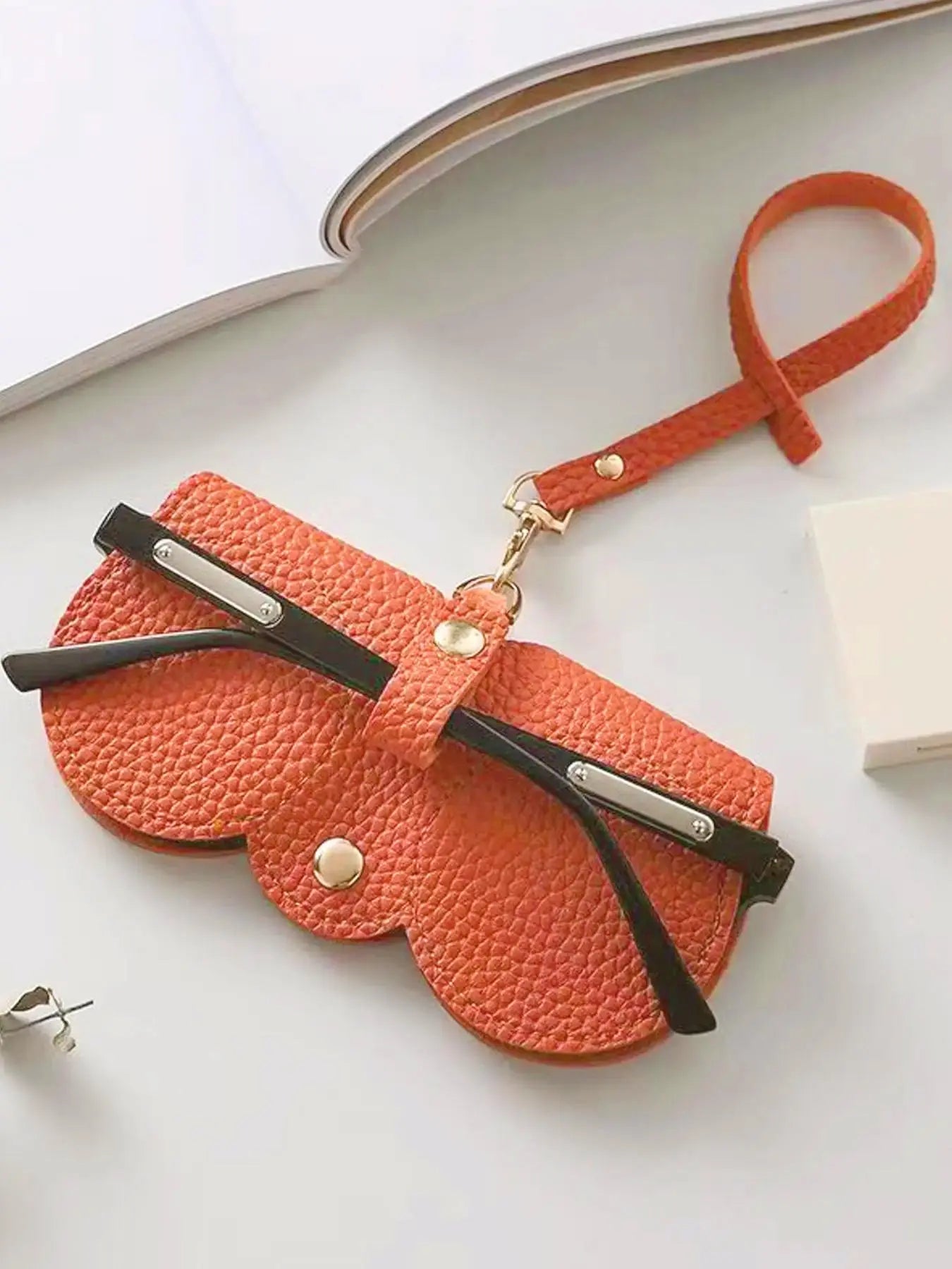 Cute Leather Sunglasses Case, Perfect Gift for Her