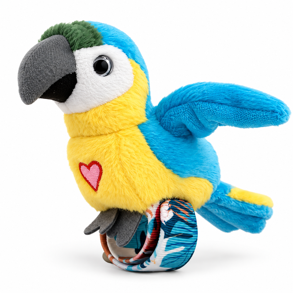 Happy Yappers 2 Pack Interactive Slap Bracelet Birds | Interactive Wearable Toy