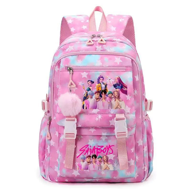 Sac à dos scolaire mignon multifonction pour filles – Sac de protection pour ordinateur portable et tablette, sac à dos de voyage pour appareils électroniques