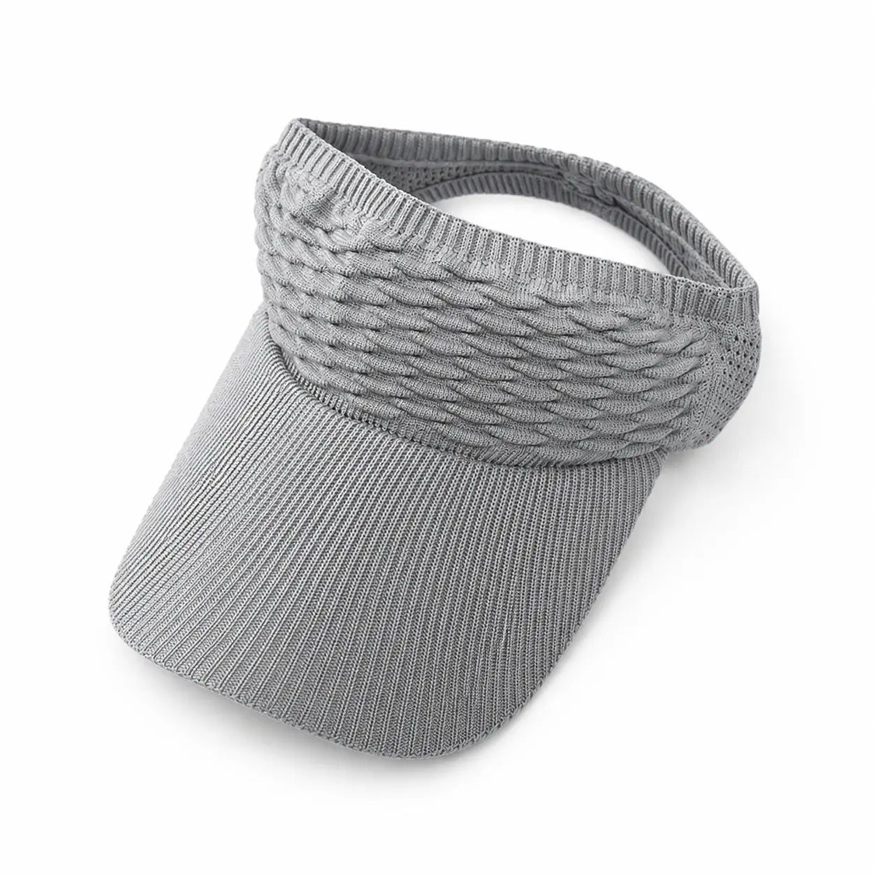 4-Pack Women's Open Top Sun Visor Hats with Wide Brim