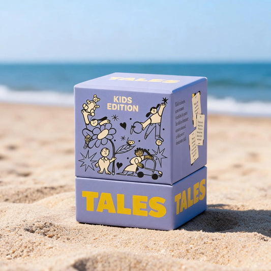 TALES Kids Edition Card Game – Fun Conversation Starter Cards for Family Game Night & Learning Through Play