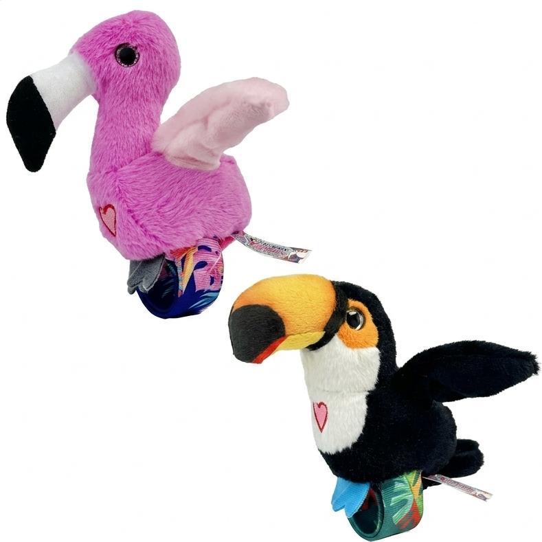Happy Yappers 2 Pack Interactive Slap Bracelet Birds | Interactive Wearable Toy