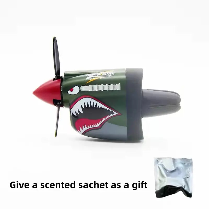 Désodorisant Voiture Avion P-40 Warhawk | Clip de ventilation Vintage Avion de Chasse pour Hommes