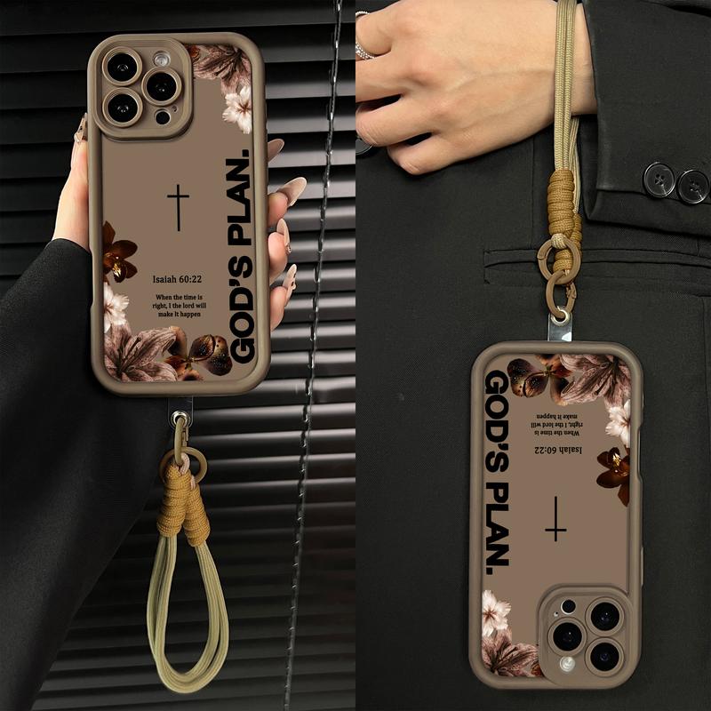 God's Plan Religious Protective Shockproof Case for iPhone 18 Pro Max & Samsung Galaxy S26 Ultra
