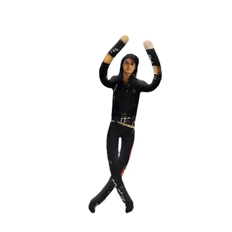 Moonwalk Pop Star Plush Doll for Music Fans and Room Decor