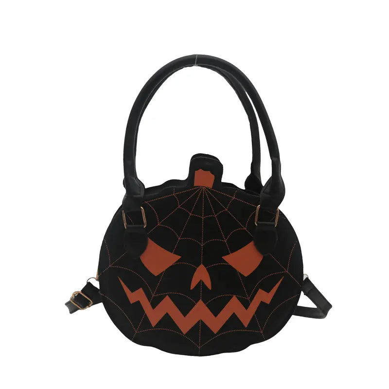 Novelty Halloween Pumpkin Shoulder & Crossbody Bag for Women