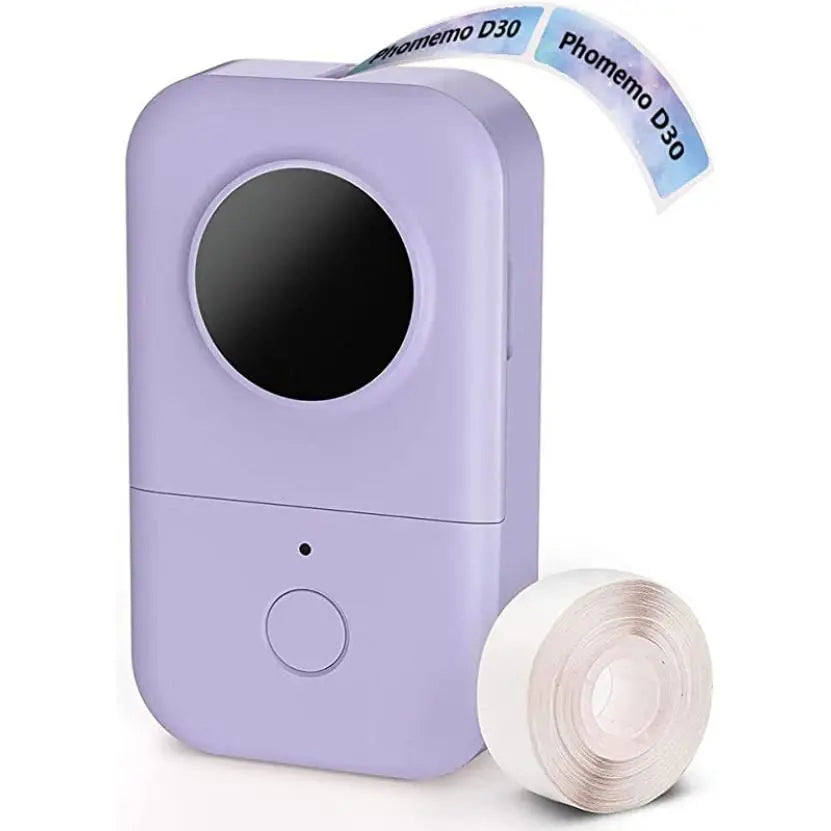 Bluetooth Label Maker – Portable Mini Thermal Label Printer, Wireless Inkless Sticker Machine for Home, Office & School