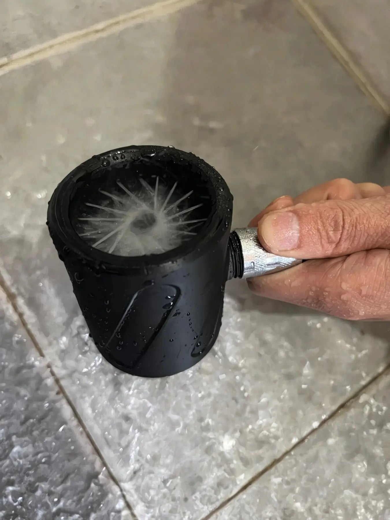 Ultimate High-Pressure Men's Vortex Massage Shower Head - Universal Handheld Home Spa Upgrade