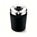 Rotating Sealed Lid Car Ashtray with Odor Resistance – Heat-Proof Vehicle Cup Holder Accessory
