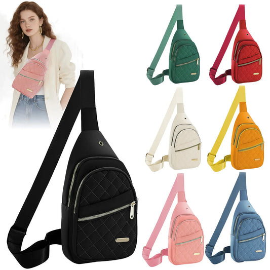 Small Backpack Crossbody Bags for Women Chest Bag Cross Body Bag Fanny Pack for Outdoors Hiking Traveling,Crossbody Small Backpack for Women Men,Mother's Day Gifts