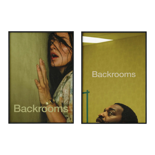 Backrooms 2026 Movie Poster, Kane Pixels Liminal Space Wall Art, Found Footage Horror Film Print, Home Room Decor For Movie Lovers