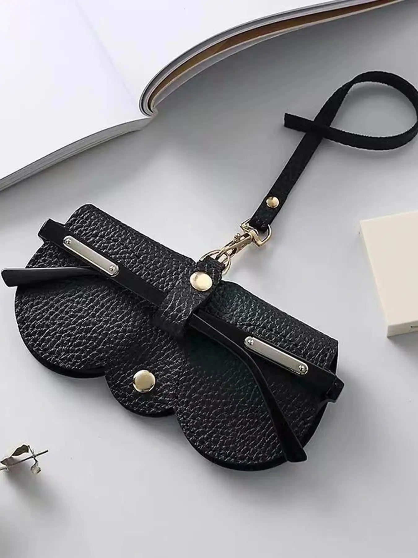 Cute Leather Sunglasses Case, Perfect Gift for Her