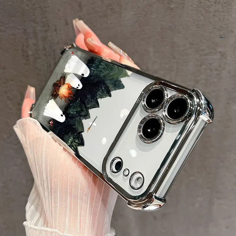 Ghost Campfire Phone Case for iPhone