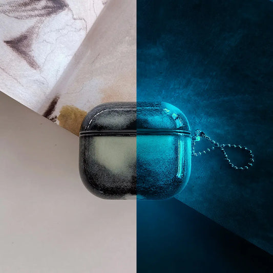 Luminous Quicksand AirPod Case for AirPods 1/2/3/4/Pro 2/3 - Shock Absorbing and Protective