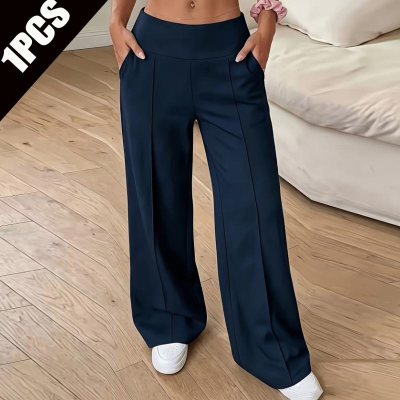 Women's 2-Pcs Lightweight Casual Basic Trousers for Spring & Autumn Everyday Wear