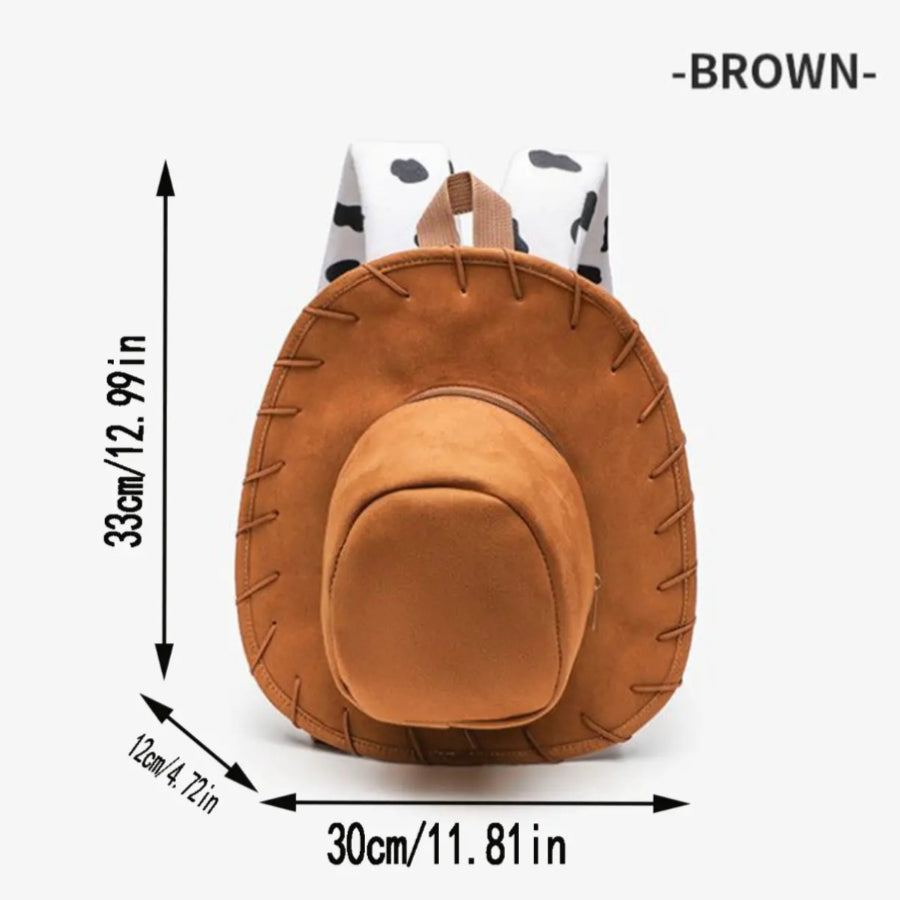 Cowgirl Hat Backpack – Western Style Mini Backpack for Travel & Everyday Use