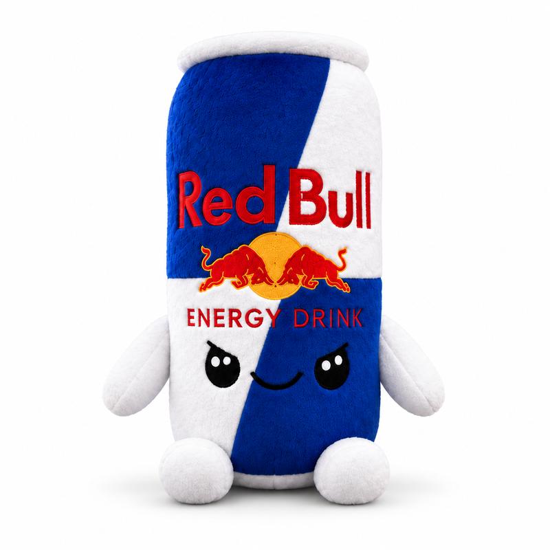 Cute 8.7-Inch Energy Drink Can Plush Toy – Soft Stuffed Doll for Desk & Room Decor