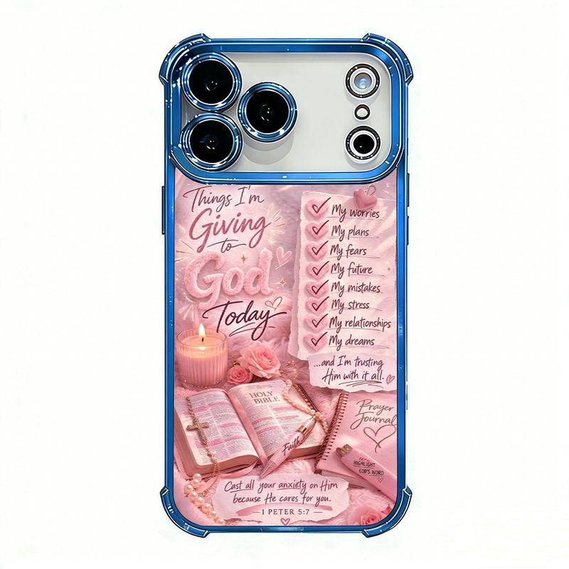 Christian Faith Bible Verse Soft TPU Shockproof Case for iPhone 18 Pro Max