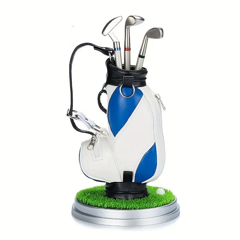 Golf Pen Holder with 3-Pen Gift Set