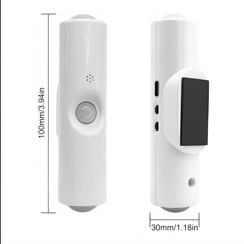 Smart LED Motion Sensor Magnetic Wall Lamp – Dimmable RGB USB Rechargeable Night Light