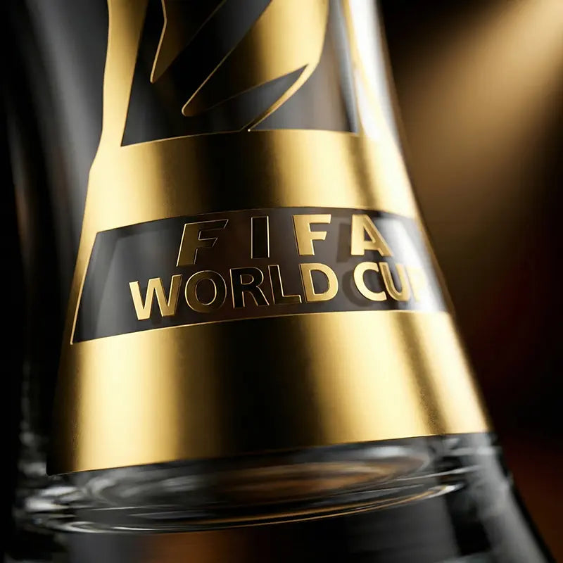 Official FIFA World Cup 26 Gold Stamped Classic Beer Glass--Collector's Edition summervibes Drinkware Tumblers