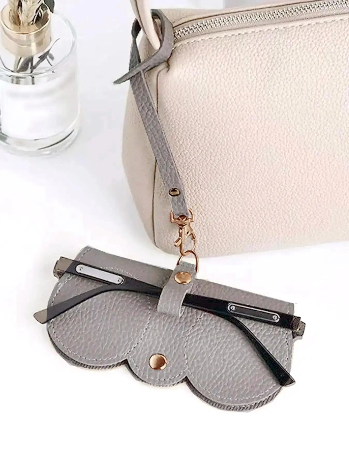 Cute Leather Sunglasses Case, Perfect Gift for Her