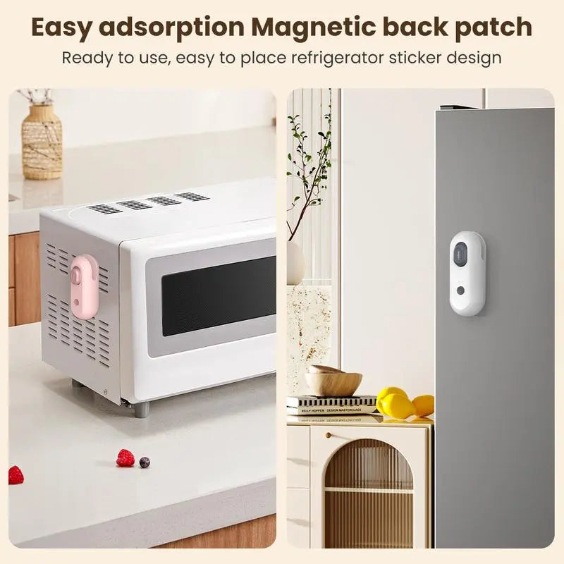 4-in-1 Mini Bag Sealer & Cutter, USB Rechargeable Portable Plastic Heat Sealer with Beer Bottle Opener, Magnetic Design for Food Storage & Camping
