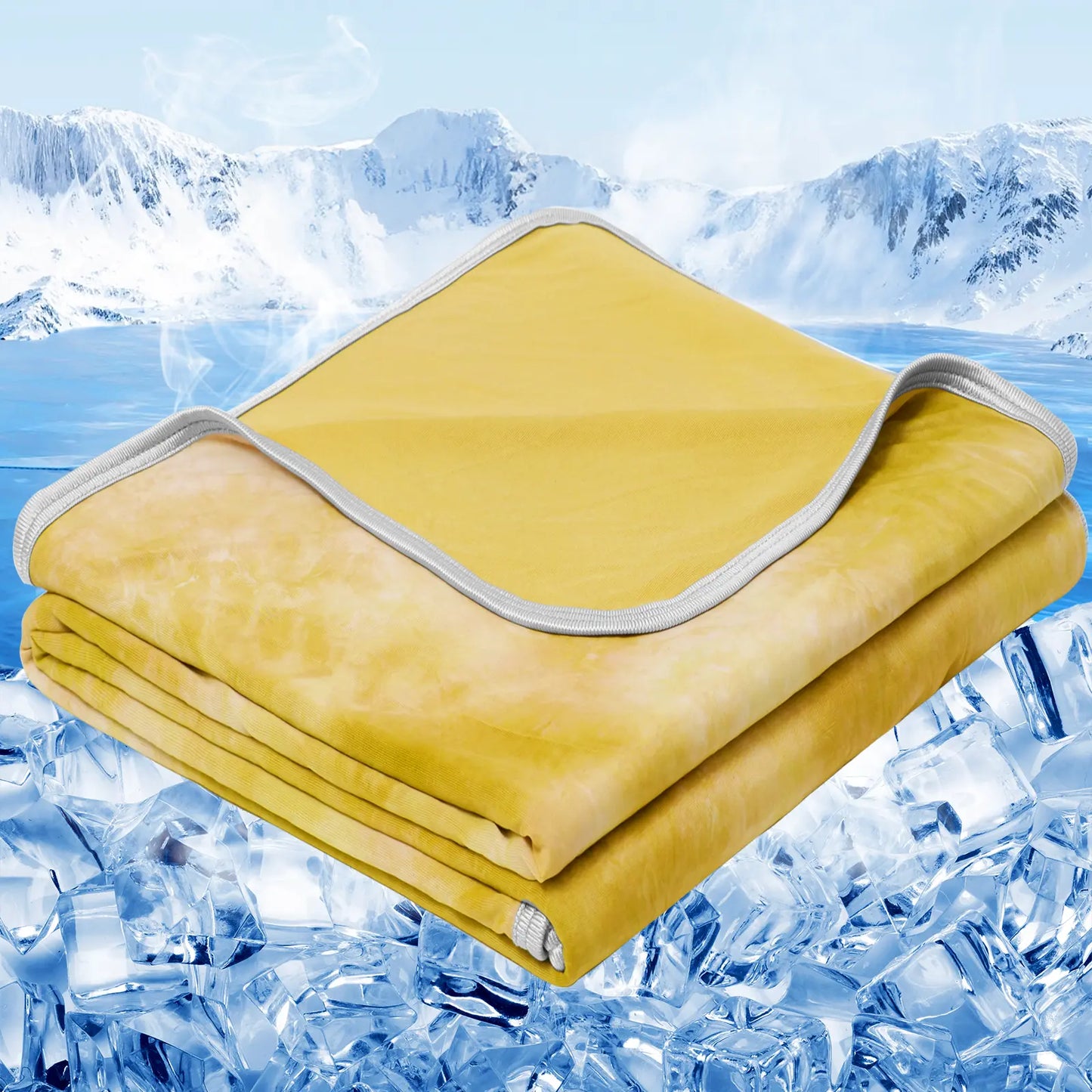 Summervibes Cooling Blanket Queen Size: Lightweight & Breathable for Hot Sleepers