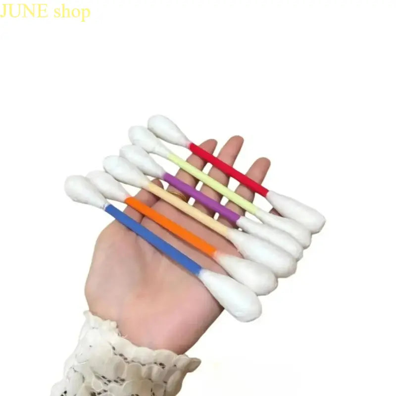 Giant Cotton Swab Cat Chew Toys for Teething and Interactive Play