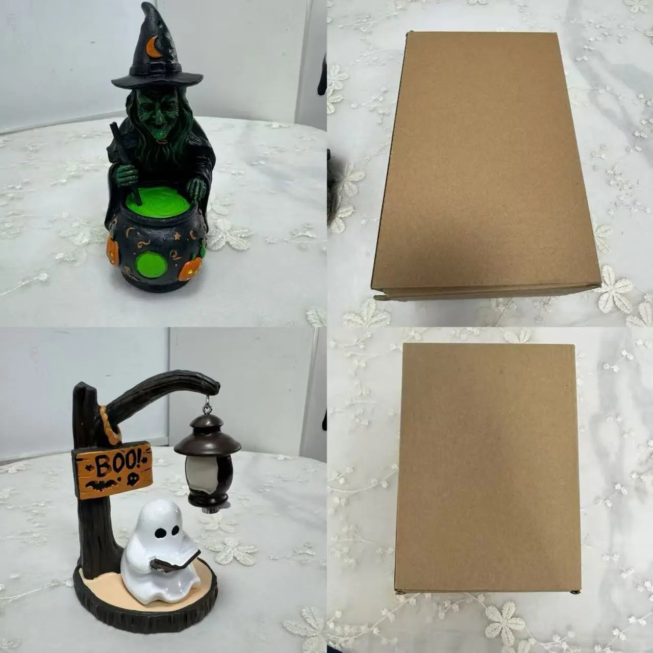 Witch/ghost Desktop Lamp, Ambient Lighting for Indoor Bedroom Living Room Office Home Decor, Bedside Table Light, Spooky Halloween Gift, Elegant Design