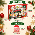 Christmas Mini Squishies Advent Calendar 2026 – 24-Day Dumpling & Glitter Toy Countdown Gift for Kids