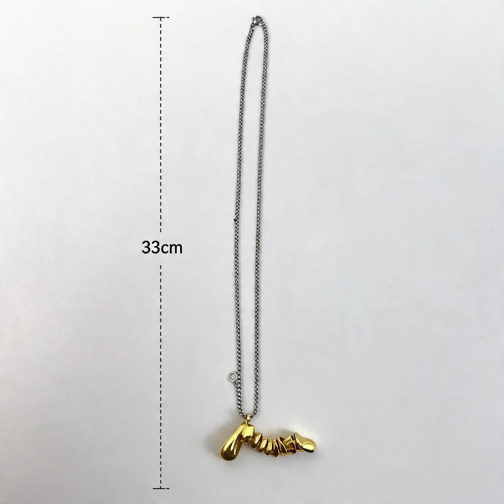 2026 Novel Funny DIY Pendant Necklace – Convertible Keychain & Schoolbag Charm for Parties