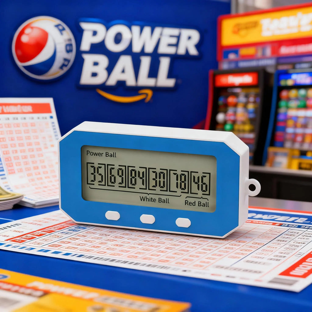 Nokade Lottery Number Picker, AI Lottery Machine, Number Selector, Intelligent Lottery Assistant, Quick Pick to Lottery Number toy car alarm clock
