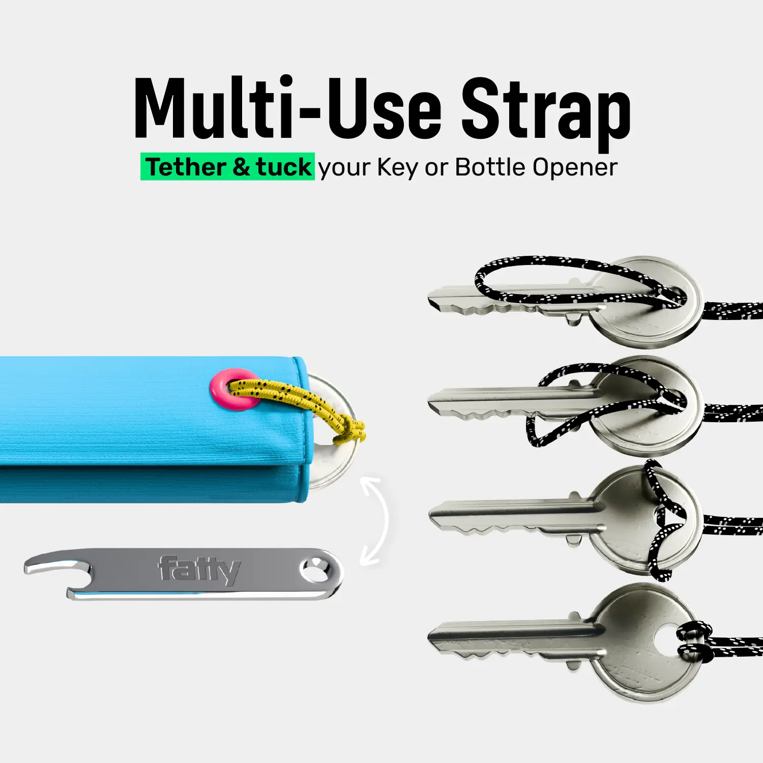 FattyPack Attach Pocket - Universal Wearable Essential Pouch