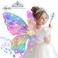 Glowing Fairy Butterfly Wings for Kids – Light-Up Dress-Up Toy for Halloween & Christmas Gift