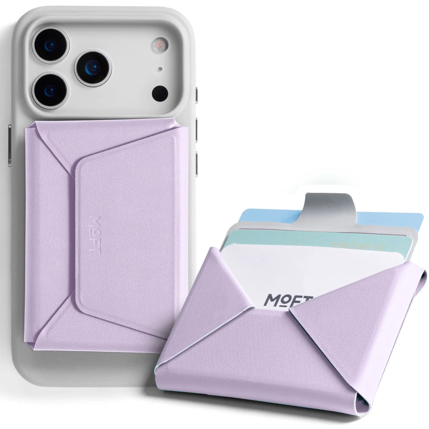 MagSafe Wallet Stand – Slim Magnetic Card Holder with Kickstand, RFID Blocking Wallet for iPhone & Android