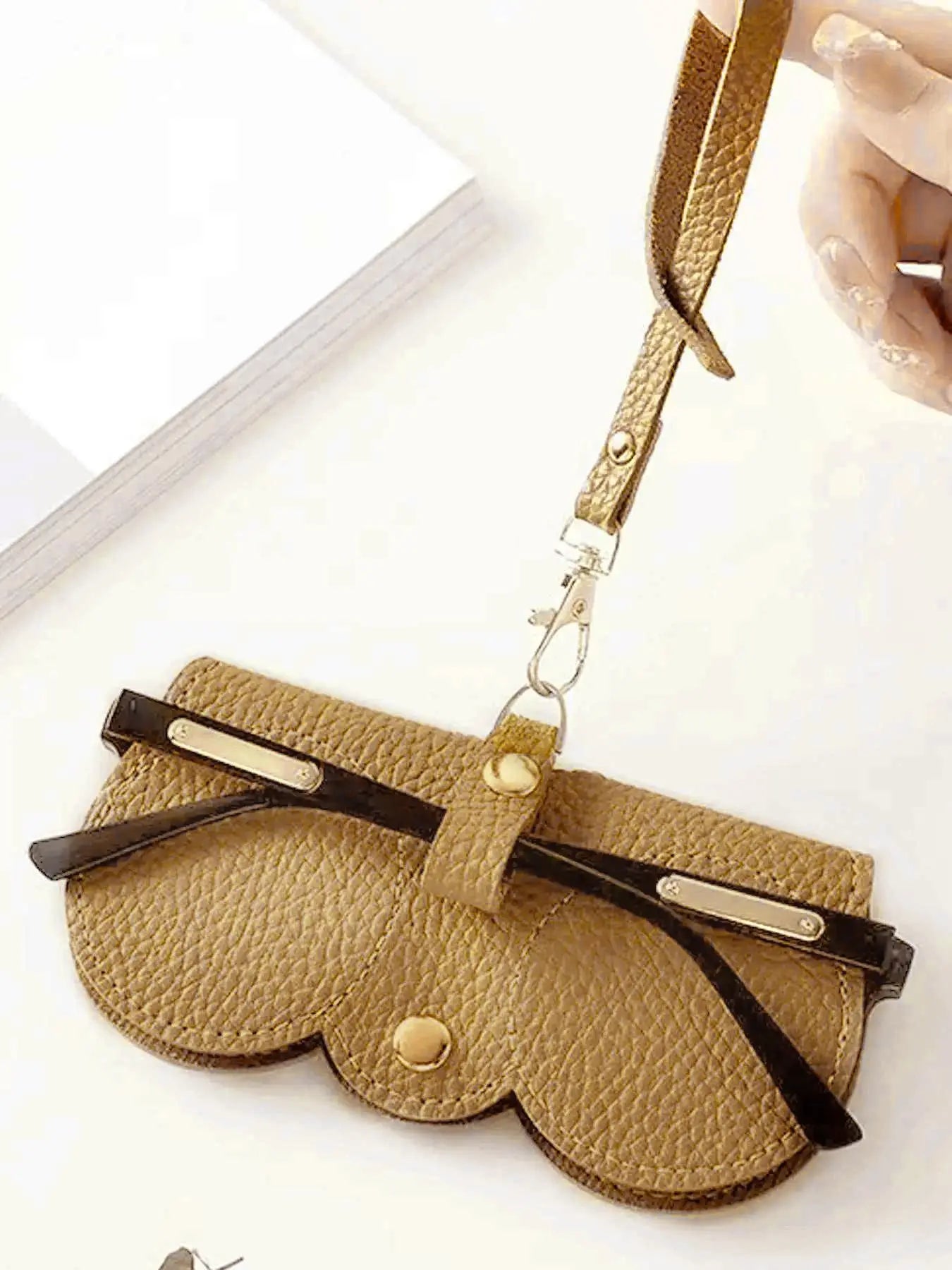 Cute Leather Sunglasses Case, Perfect Gift for Her