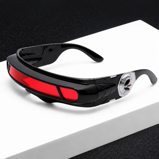 X-Energy Sunglasses Future Hero Visor Cyberpunk Eyewear Props, Party Cosplay Festival Comic Game Lens