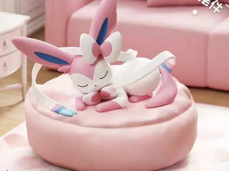 Authentic Pokemon Eevee sleeping position Series Blind Box Toy Figure NEW HOT