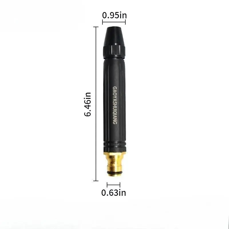 High-Pressure Car Wash Water Gun - Booster Nozzle & Hose for Gardening & Washing