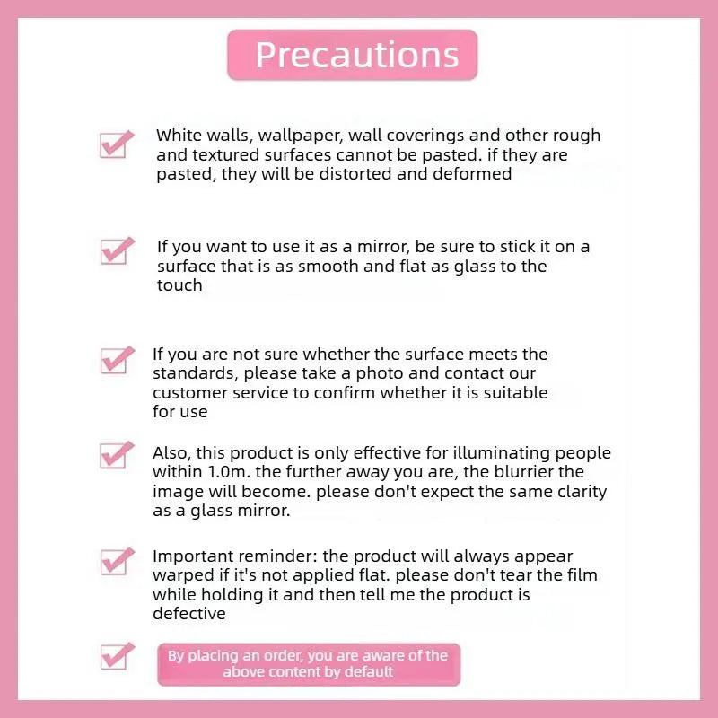 Self-adhesive mirror sticker with backing tape, 20 × 40 inch, soft glass mirror for self-service/glass doors, home use, full-length mirror, Instagram‑style bedroom reflective film