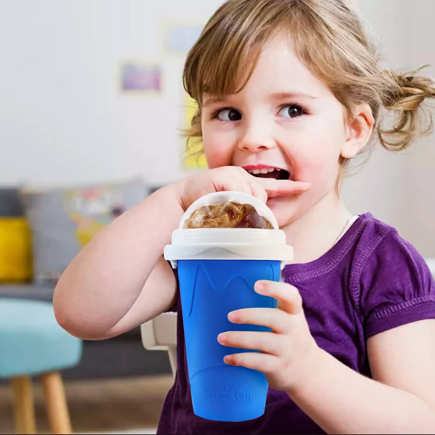 Slushie Maker Cup, Quick Frozen Slushy Cup for Drinks & Milkshakes