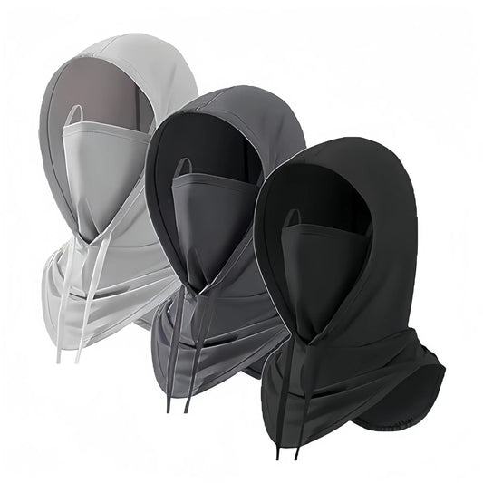 3-Pack Summer Balaclava Face Mask – UV Protection Cooling Neck Gaiter for Cycling & Fishing