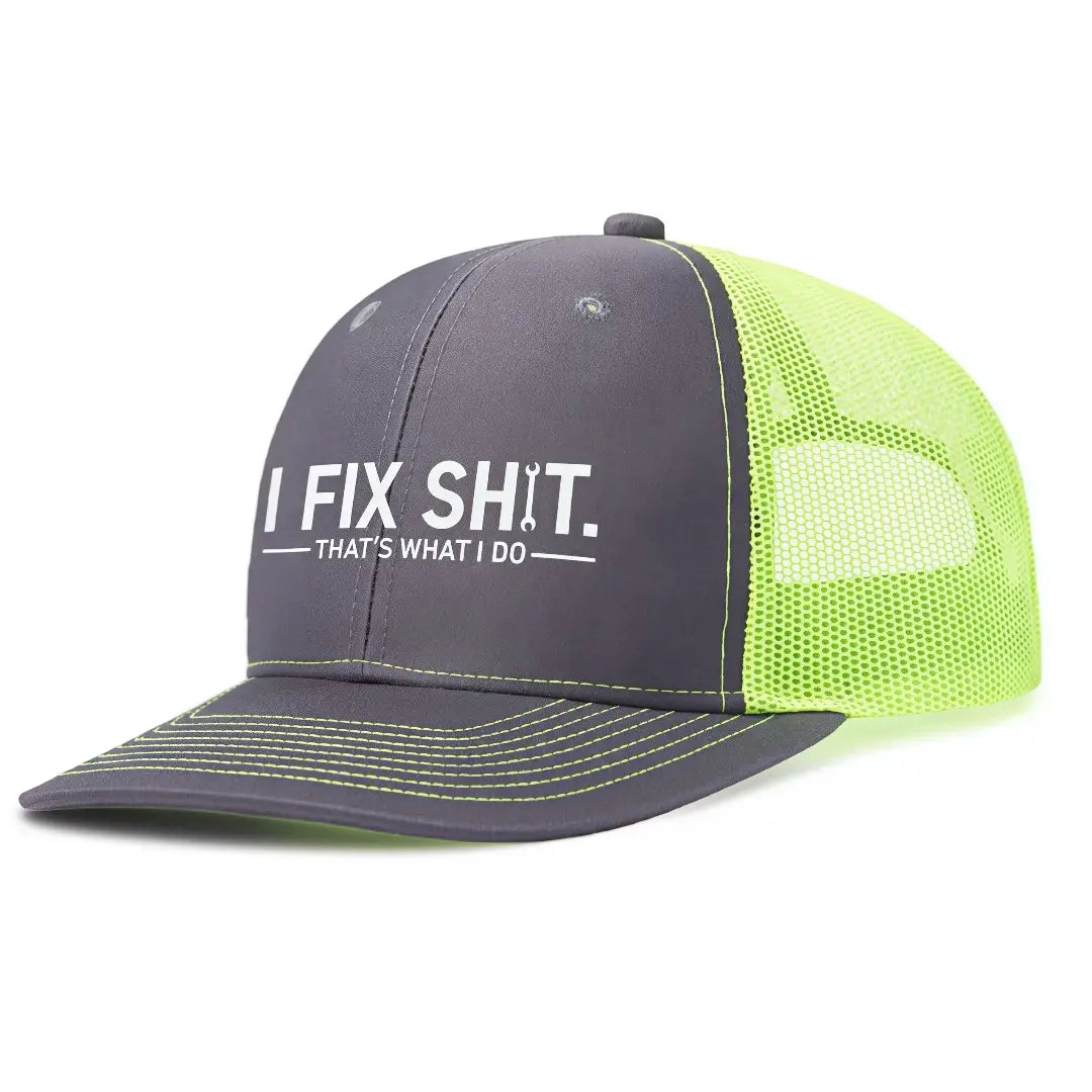 "I Fix Stuff" Unisex Baseball Cap – All-Season Outdoor & Fishing Hat