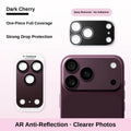 9H+ Tempered Glass Camera Lens & Module Protector for iPhone 17 Series – Shatterproof Cosmic Orange
