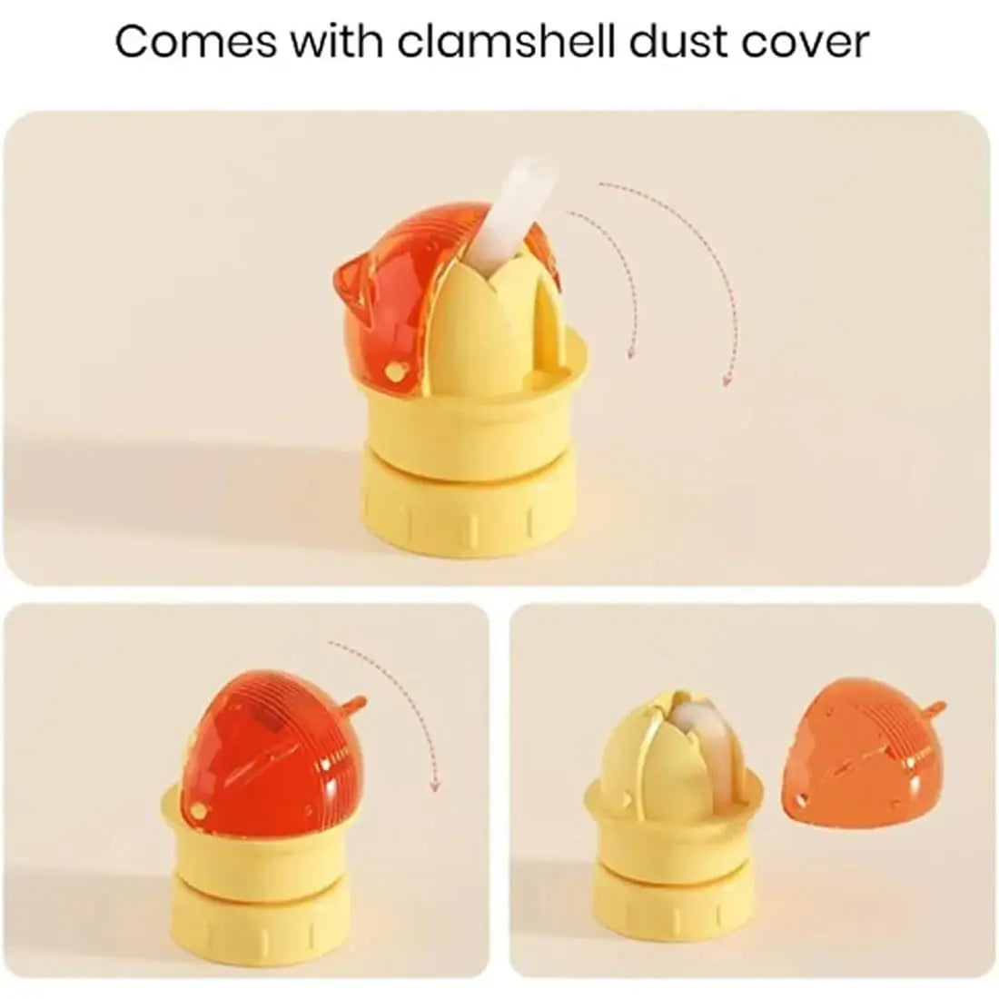 1 Pack Kids Water Bottle Spout Conversion Cap with Straw | Universal Fit for Juice & Water Bottles | Spill-Proof Flip Top Cover for Toddlers & Children