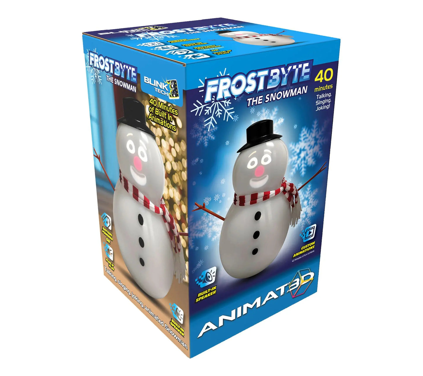 Frostbyte 12" Animated Talking Snowman