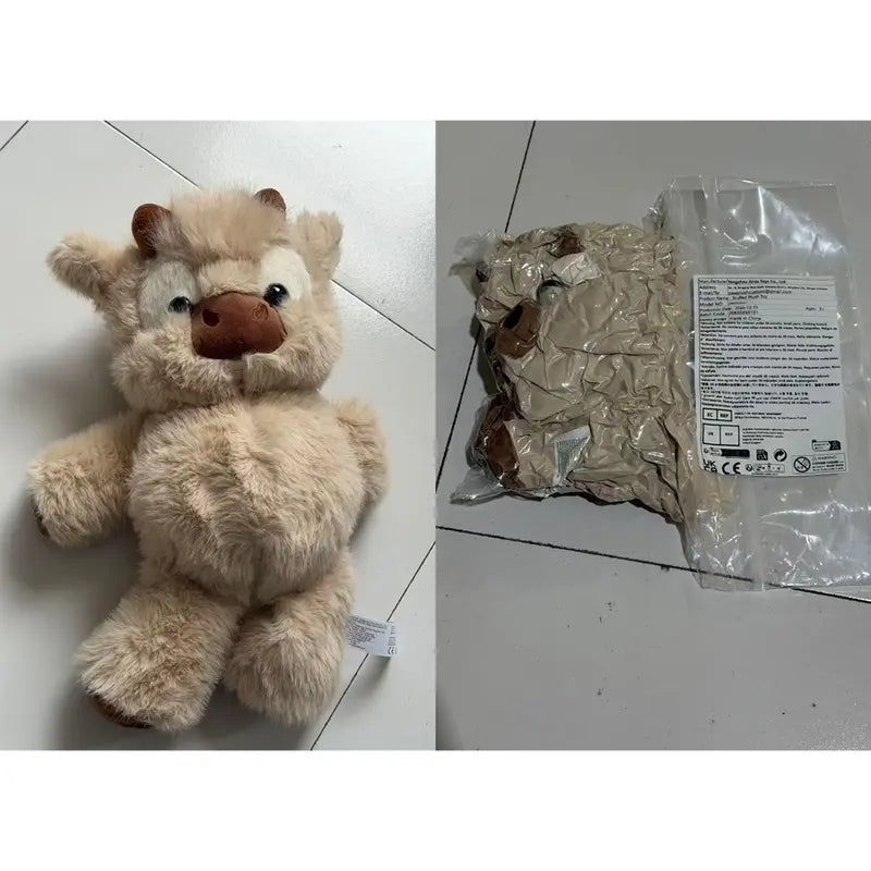 Soft Highland Cow Plush Toy for Kids Gifts and Cozy Room Decor