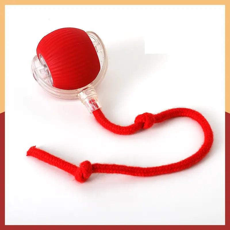 Interactive Cat Ball Toy | Bird Chirping & Motion Activated Rug Kicker